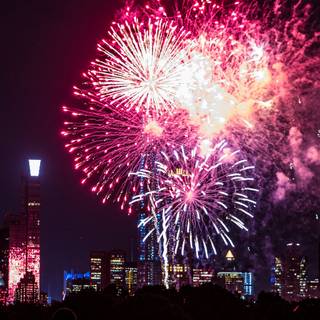 New Year cities wallpaper