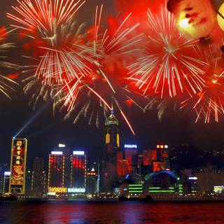 New Year cities wallpaper