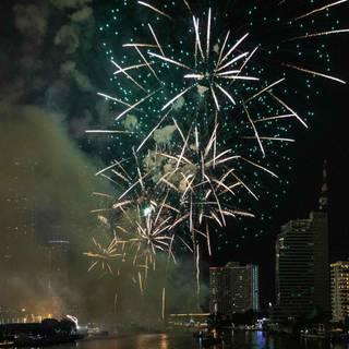 New Year cities wallpaper