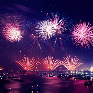 New Year cities wallpaper