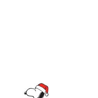 Aesthetic Christmas Snoopy wallpaper