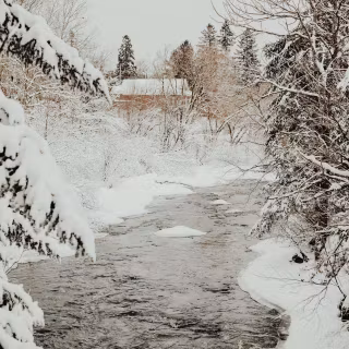 Winter aesthetic cozy wallpaper