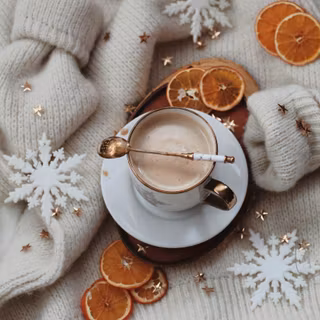 Winter aesthetic cozy wallpaper