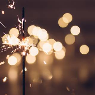 New Year aesthetic desktop wallpaper