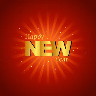 Happy New Year colors wallpaper