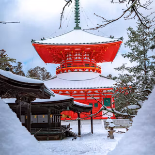 Winter season Japan wallpaper