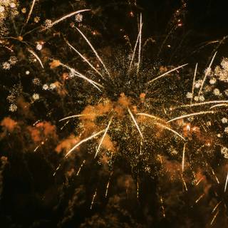 Happy New Year frireworks aesthetic wallpaper