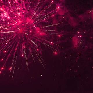 Happy New Year frireworks aesthetic wallpaper