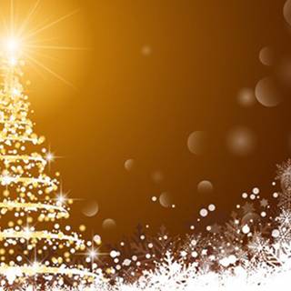 Christmas tree PC wallpaper