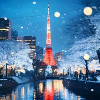Christmas Tokyo wallpaper
