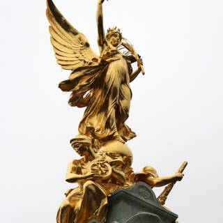 Golden angel wallpaper