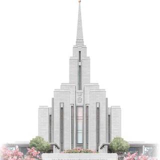 Mountain temple wallpaper