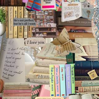 Story books wallpaper