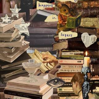 Story books wallpaper