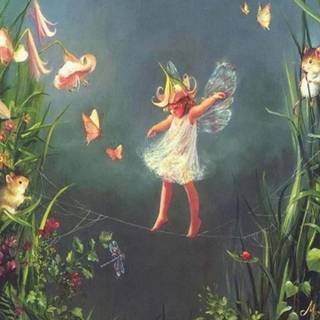 Fairy laptop wallpaper