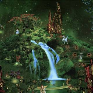 Fairy laptop wallpaper