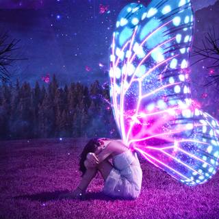 Fairy laptop wallpaper