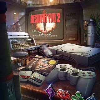 Resident Evil 2 PS1 wallpaper