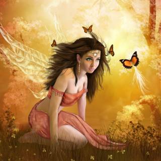 Fairy laptop wallpaper