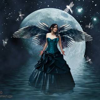 Fairy laptop wallpaper