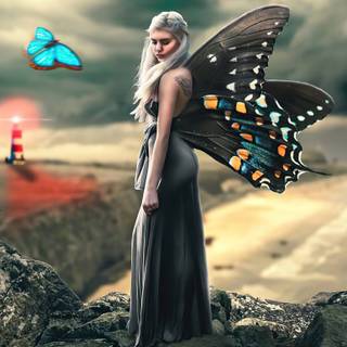 Fairy laptop wallpaper