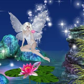 Fairy laptop wallpaper