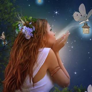 Fairy laptop wallpaper