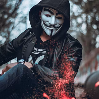 Guy with mask wallpaper