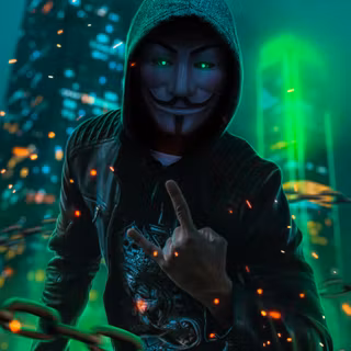 Guy with mask wallpaper