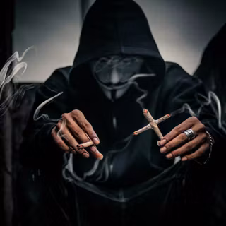 Guy with mask wallpaper