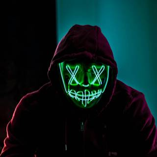 Guy with mask wallpaper