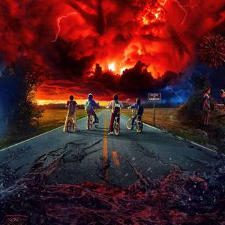 Stranger Things S5 wallpaper