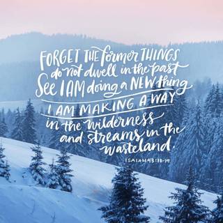 Inspirational winter wallpaper