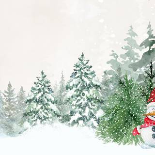 Inspirational winter wallpaper