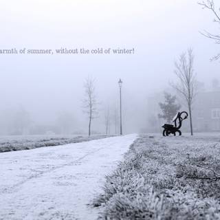 Inspirational winter wallpaper