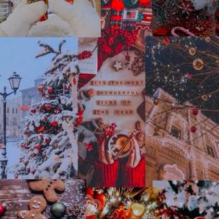 Holiday winter cute wallpaper