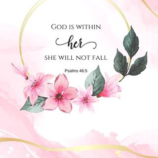 Bible winter pink wallpaper