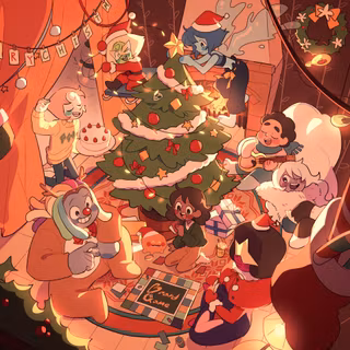 Christmas Steven Universe wallpaper