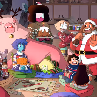 Christmas Steven Universe wallpaper