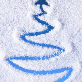Christmas snow phone wallpaper