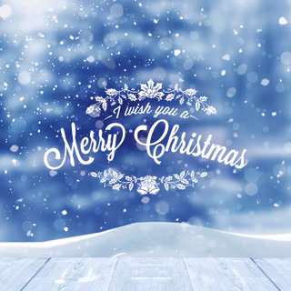 Christmas snow phone wallpaper