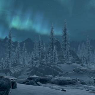 Video games winter wallpaper