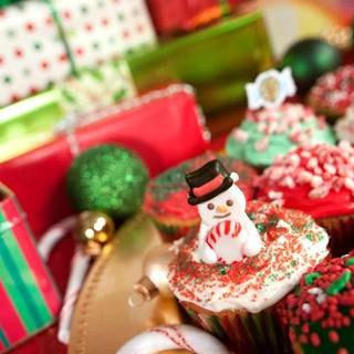 Christmas snack wallpaper