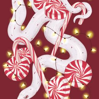 Christmas snack wallpaper