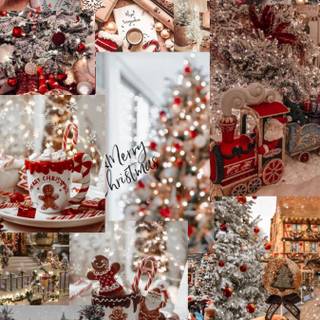 Christmas snack wallpaper