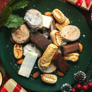 Christmas snack wallpaper