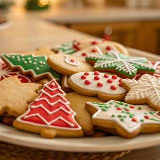 Christmas snack wallpaper