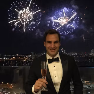 New Year Tuxedo wallpaper