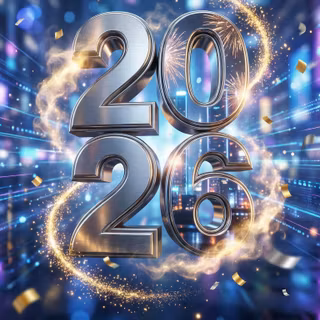 iPhone Happy New Year 2026 wallpaper