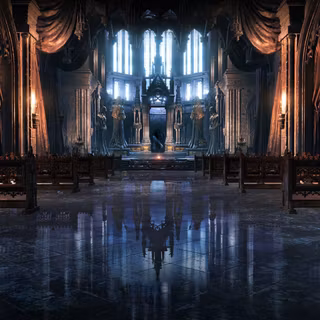 Gothic New Year wallpaper